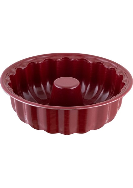 Luxury Wellbake 3'lü Kek Kalıbı Seti Bordo 1 Adet