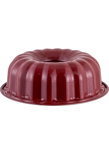 Luxury Wellbake 3'lü Kek Kalıbı Seti Bordo 1 Adet