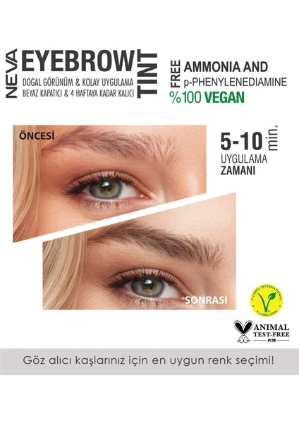 Luxury Kaş Boyası Seti (Vegan) 7 Doğal Kumral - Natural Blonde 1 Adet