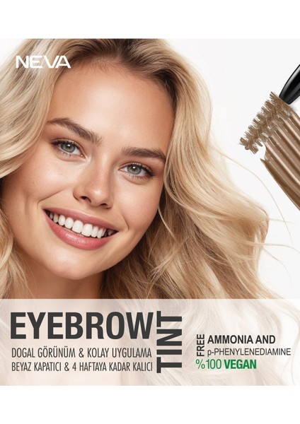 Luxury Kaş Boyası Seti (Vegan) 7 Doğal Kumral - Natural Blonde 1 Adet