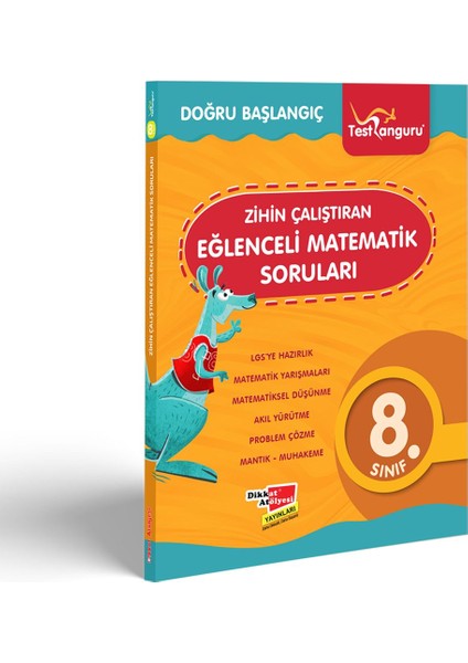 Luxury 8.sınıf Zihin Çalıştıran Eğlenceli Kanguru Matematik Soruları 1 Adet