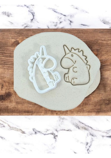 Luxury Şirin Unicorn Kurabiye Kalıbı 1 Adet