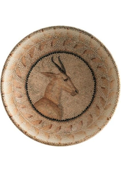 Luxury Mezopotamya Geyik 3'lü Hygge Kase 14 cm 1 Adet