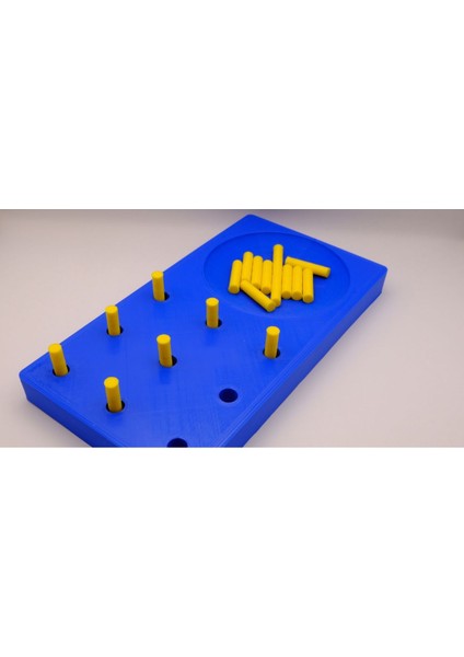 Luxury 9 Delikli Pegboard 1 Adet