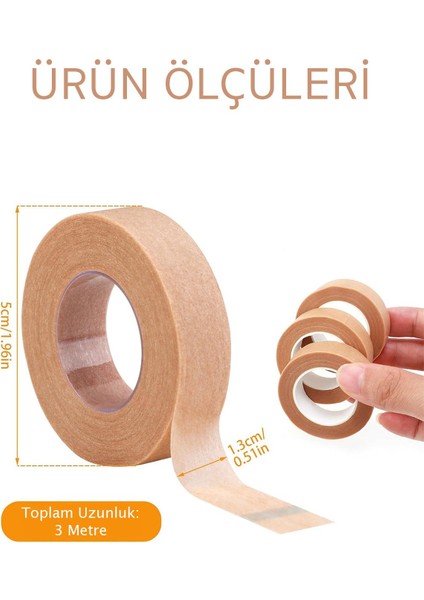 Luxury Cilt Bandı Esnek Nefes Alabilen Makyaj Bant Kadın Göz Altı Yüz Makyajı Eyeliner Kapatıcı Aksesuar 1 Adet