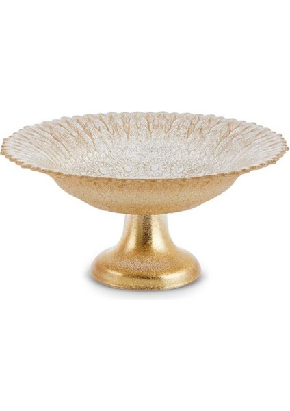 Luxury Bryan Dekoratif Ayaklı Şekerlik Gold 22 cm 1 Adet