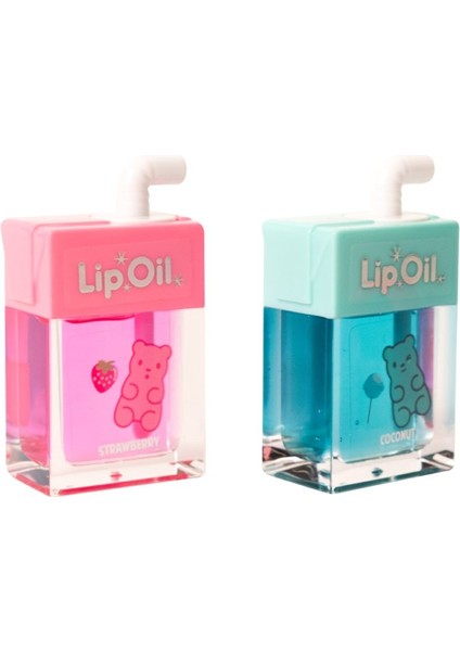 Luxury Fruity Lip Balm ve Lip Oil Seti 1 Adet