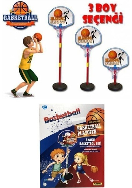 Luxury Ayaklı Büyük Boy Basketbol Potası 120 cm 1 Adet