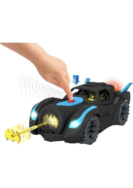 Luxury ® Dc Super Friends™ Işıklı ve Sesli Batmobil™ | HGX96 1 Adet