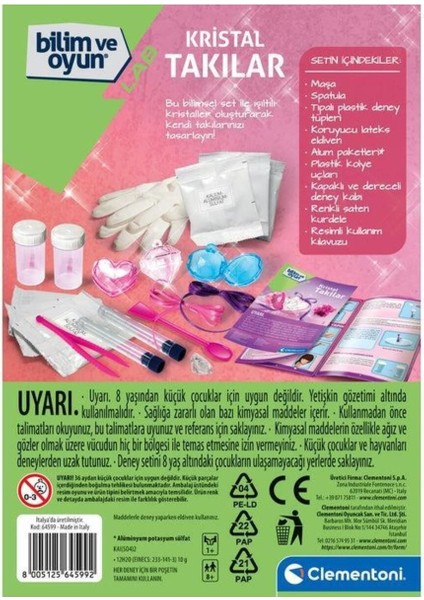 Luxury Bilim ve Oyun Kristal Takılar 1 Adet modelleri