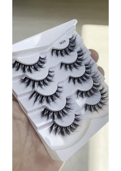 Luxury Takma Kirpik 5li Set 1 Adet