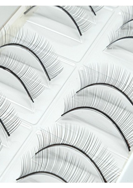 Luxury Eğitim Kirpiği , T-Lash , Premium Silk , Siyah , 10çift/paket 1 Adet