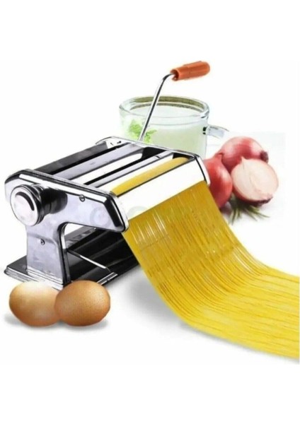 Luxury Erişte Makarna Yapma Kesme Makinesi Hamur Lazanya Spagetti Raviolli Makinesi 150 mm 1 Adet