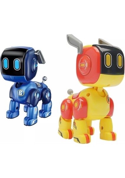 Luxury Sesli ve Işıklı Dokunmatik Robot Köpek 1 Adet