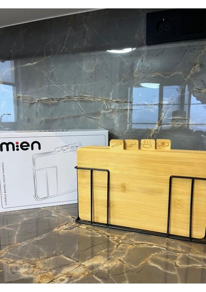 Bambu 4lü Set Kesme Tahtası - Et Ekmek Sebze Doğrama ve Sunum 1 Adet