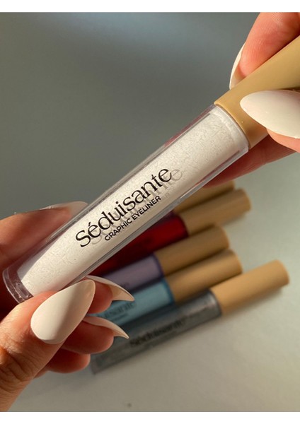 Luxury Beyaz Renkli Eyeliner ve Far 1 Adet