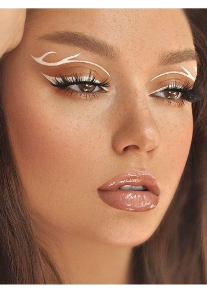 Luxury Beyaz Renkli Eyeliner ve Far 1 Adet