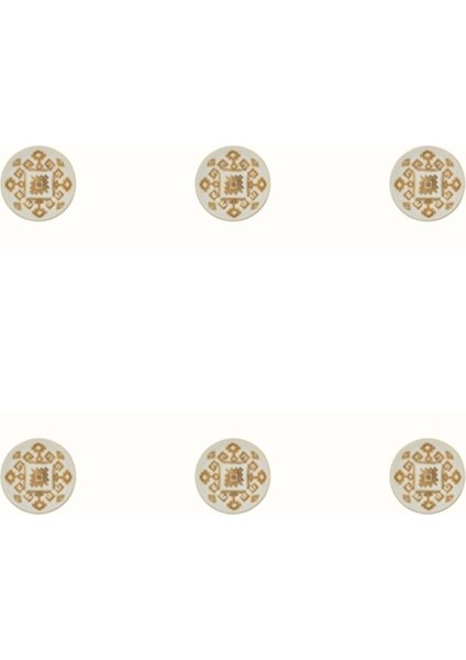 Luxury Arabesque Desen Mini Kase 10CM 6'lı 1 Adet