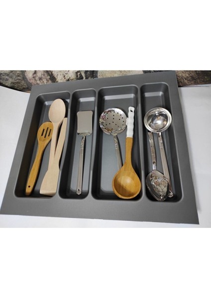 Luxury 55X49 cm Çekmece Içi Düzenleyici 55 cm Kaşıklık 55 cm Kepçelik (45X40 cm E Kadar Kesilebilir) 1 Adet fırsatları