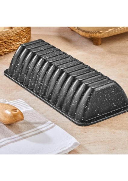 Luxury Döküm Granit Dilimli Baton Kek Kalıbı 1 Adet