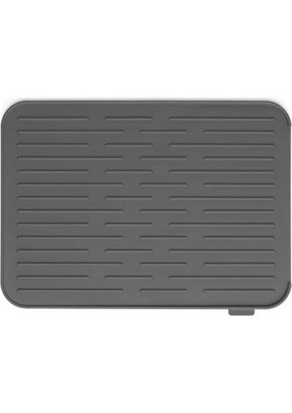 Luxury Dark Grey Silikon Bulaşık Kurutma Matı 1 Adet