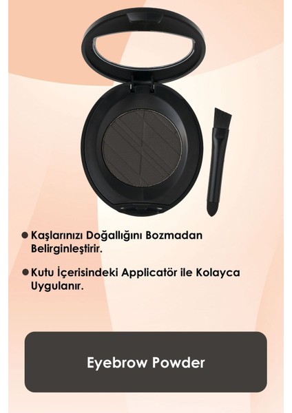 Luxury Eyebrow Powder No: 107 - Kaş Farı - 8691190445072 1 Adet fiyatları