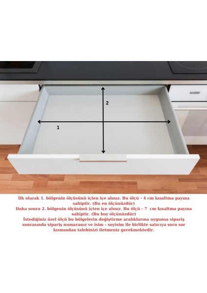 Luxury Netaks Çekmece Içi Kaşıklık 30*49 Yeni Model Ürün 1 Adet