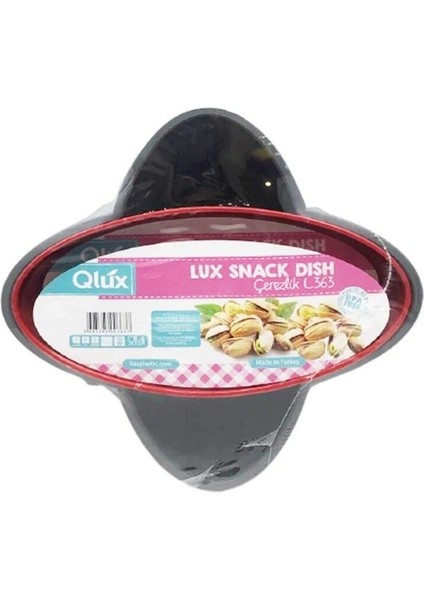 Luxury Çerezlik Plastik Piknik Kase Snack Dish L363 1 Adet