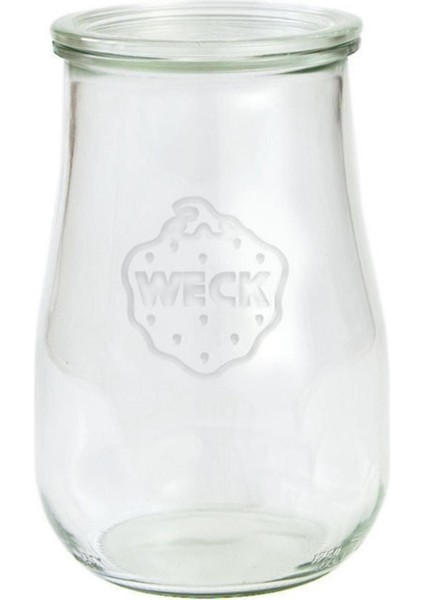 Luxury 1750 ml Cam Kavanoz Lale Serisi (2 Adet) 1 Adet