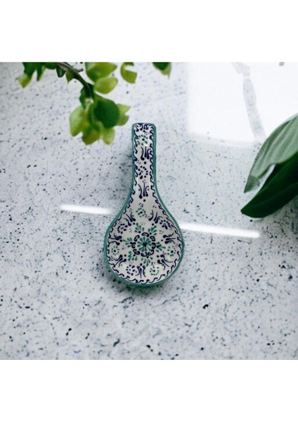 Luxury Seramik Kaşıklık, Kepçe & Kaşık Altığı, Kaşık Nihalesi 1 Adet