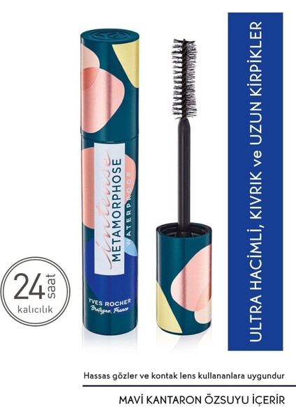 Luxury Yoğun Hacim Veren Uzatıcı Maskara - Suya Dayanıklı -01. Siyah - 7.7 ML-46960 1 Adet