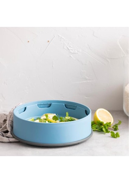 Luxury Steamy 24CM Buharda Pişirici Mavi 1 Adet