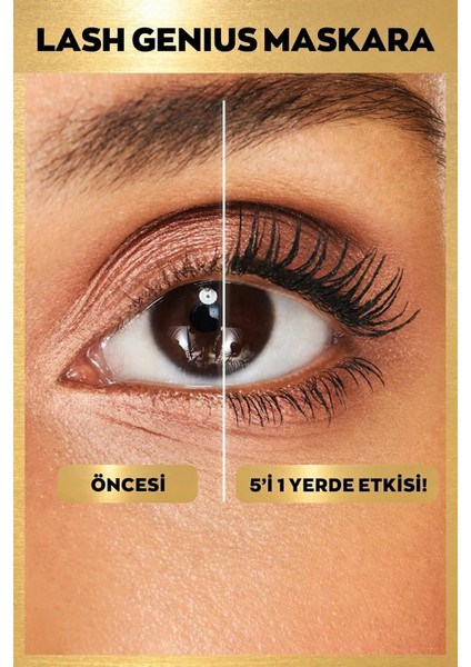 Luxury Kiss Me Ultra Mat Ruj Marvellous Mocha ve Genius Maskara Hediye Paketi 1 Adet indirimleri