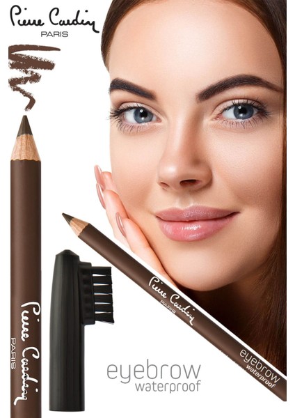 Luxury Suya Dayanıklı Şekillendirici Kaş Kalemi - Eyebrow Pencil Kahverengi 8680570258142 1 Adet fiyatları