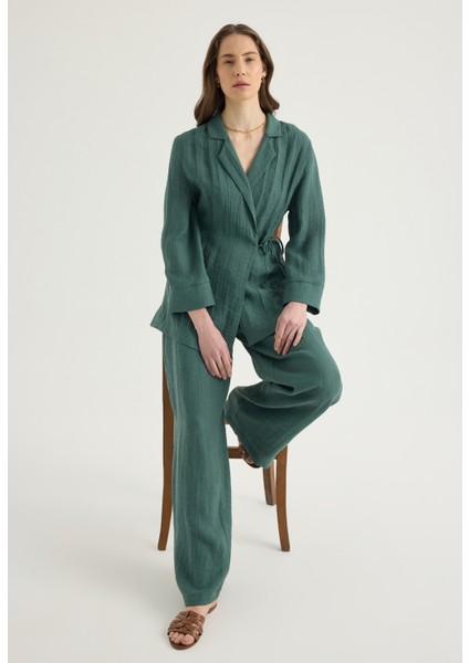 Zen Wide-Leg Pantolon