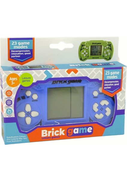 Luxury Brick Nostaljik Tetris El Oyun Konsolu 1 Adet