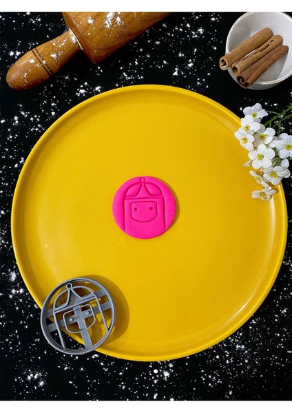 Luxury Adventure Time Prenses Ciklet Kurabiye Kalıbı Kesici Şekillendirici 1 Adet