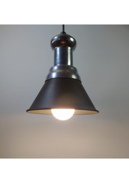 Vintage Retro Metal Sarkıt Avizeler Bar Üsütü Masa Üsütü Yatak Başı 18 cm En