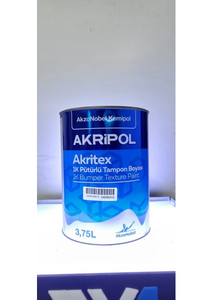 Akripol Pütürlü Tampon Boyası 3,75 Litre