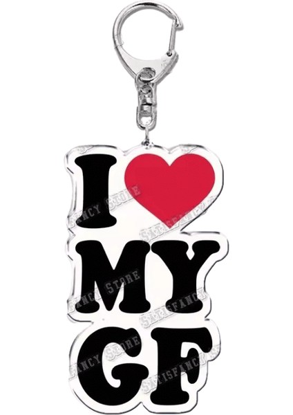 Seni Seviyorum Kurgusal Erkek Arkadaşım Harika Kız Arkadaş Anahtarlık Emo Erkek Ateşli Eş Anne Baba Anahtarlık Anahtarlıklar Bf Gf Hediyeler (Yurt Dışından)