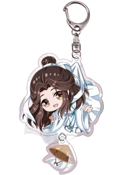 Anime Tian Guan Ci Fu Anahtarlık Akrilik Xie Lian Hua Cheng Figür Anahtarlık Anahtarlık Renk: Stil 11 / Boyut: 6 cm (Yurt Dışından)
