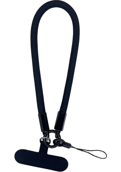 8mm Kalın Kısa Ipi Cep Telefonu Bilek Kayışı, Iphone / Kamera / Anahtar Için Kişiselleştirilmiş Güvenlik Dokuma El Kayışı, Bilek Ipi (Yurt Dışından)