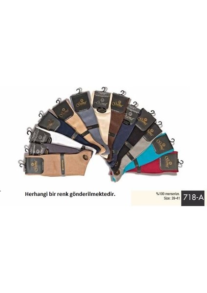 Gama 718 %100 Merserize Erkek Çorabı