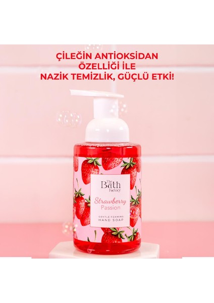 Nemlendirici Çilekli Köpük Sabun 300 ml