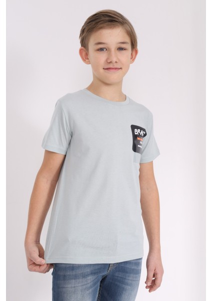 Erkek Çocuk Baskılı Tişört