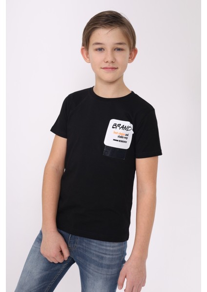 Erkek Çocuk Baskılı Tişört