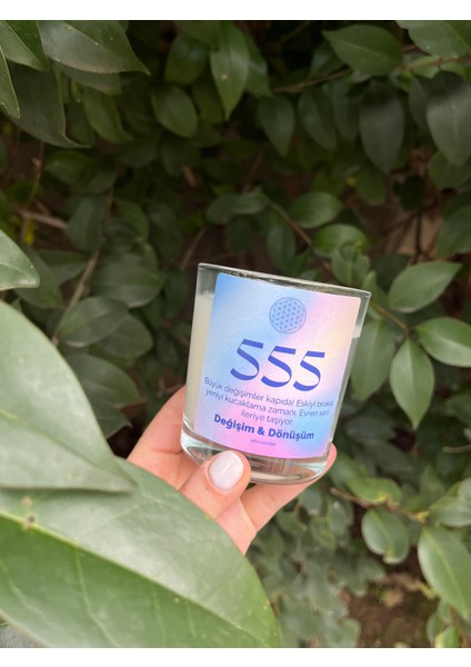 Melek Sayıları Kokulu Mum