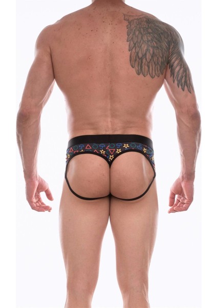 Erkek Desenli Jockstrap Çamaşır modelleri