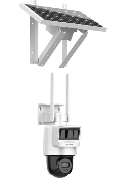 Hikvision DS-2DE2C400IWG-K-4G-C05S10 4 Mp 2.8mm Lens 4g Sim Kartlı Solar Pt Ip Kamera