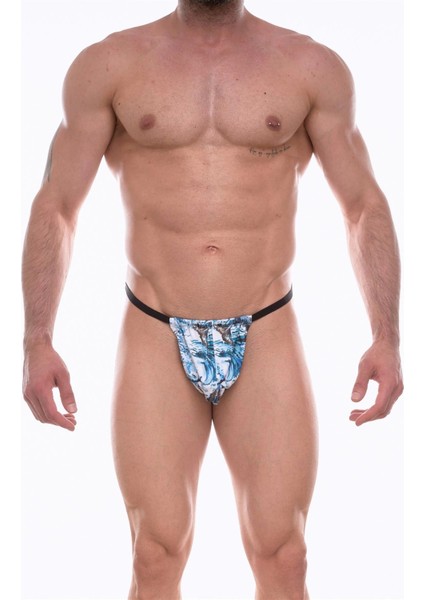 Erkek Desenli String Çamaşır